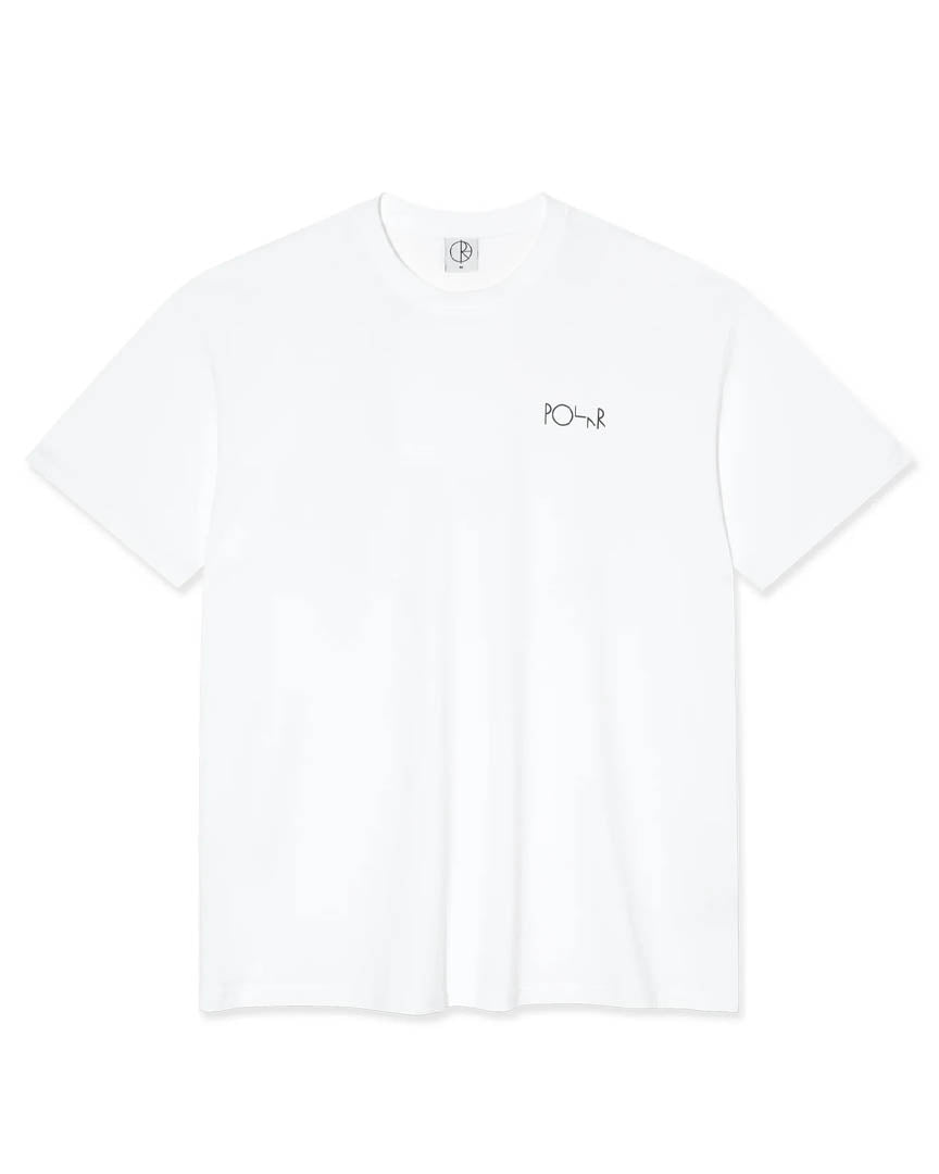 T-shirt Stroke Logo - White
