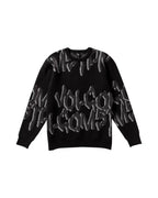 Cotton Ouaté Stone Jacquard - Black