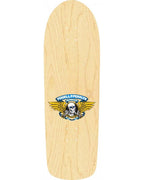 Old School Ripper (16) Skateboard Deck - Natural/Blue