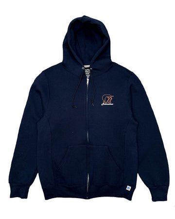 R&S Zip Hoody Hoodie - Navy