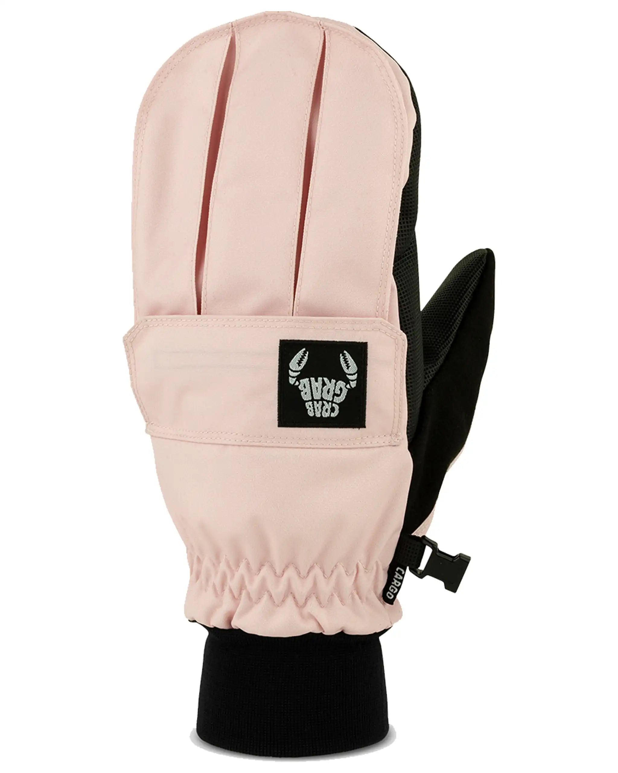 CRAB GRAB Cargo Mitt - Soft Pink Gloves and Mitts – view 2