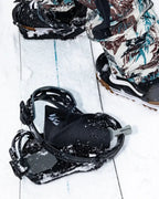 Mercury Fase Snowboard Bindings - Mtn Black/Silver 2027