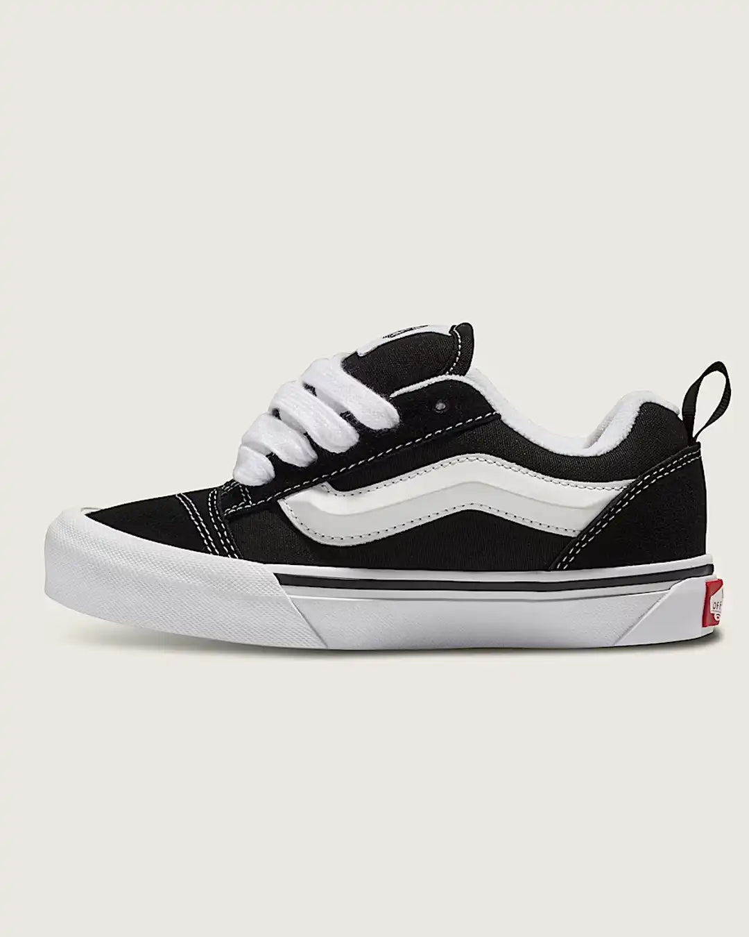Knu Skool Kids Shoes - Black/White