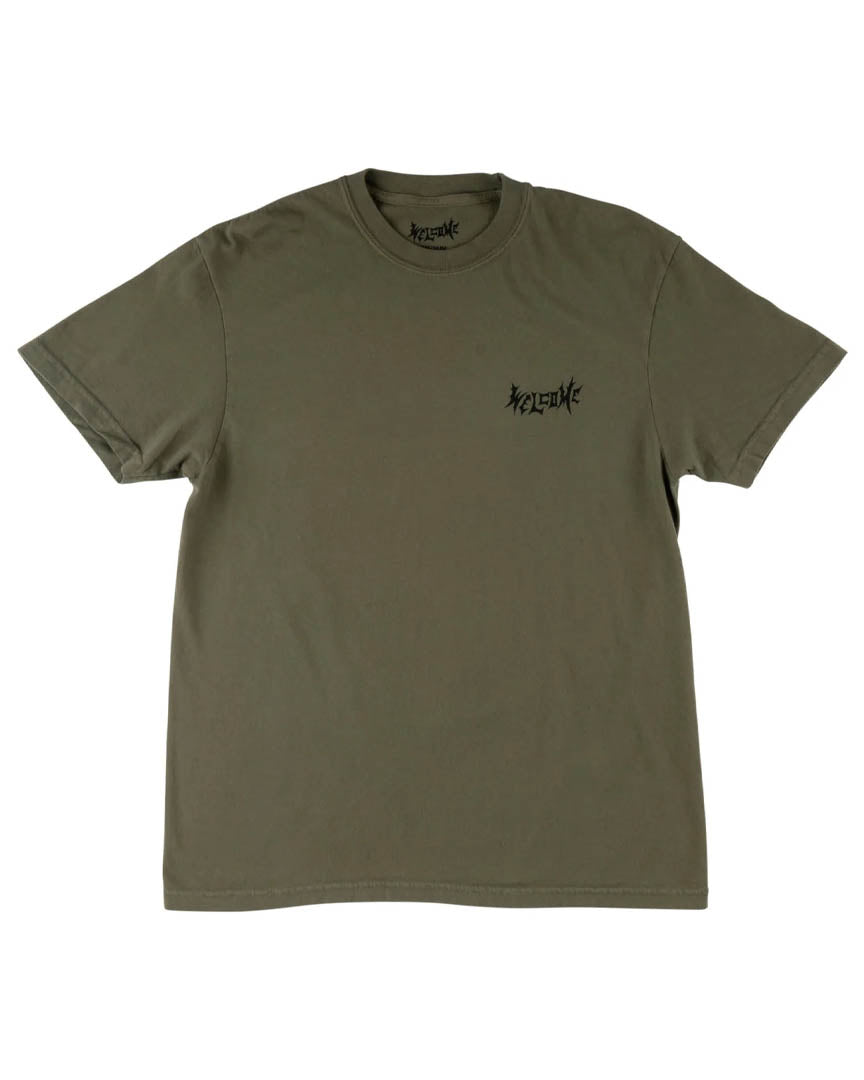 Bapholit Garment Dyed T-Shirt - Sage