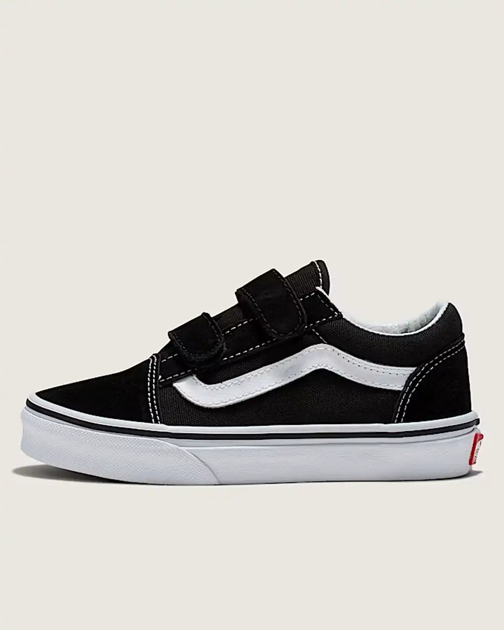 Little Kids Old School V Shoes - Black/True White