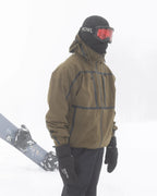 HOWL Taped Winter Jacket - Dark Olive – view 2