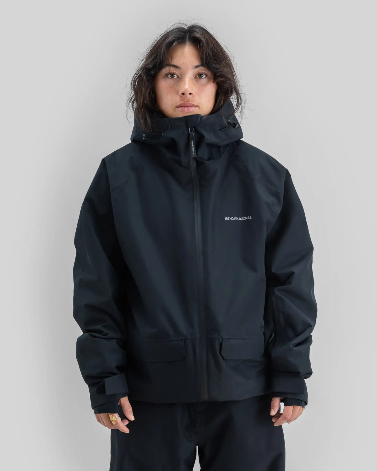 BEYOND MEDALS Nostalgia 2L Winter Jacket - Black – view 2