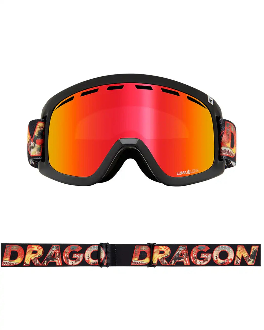 Goggles D1 Otg 2 - Klash/Red Ion + Rose Lens