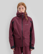 BEYOND MEDALS Nostalgia 2L Winter Jacket - Dark Red – view 3