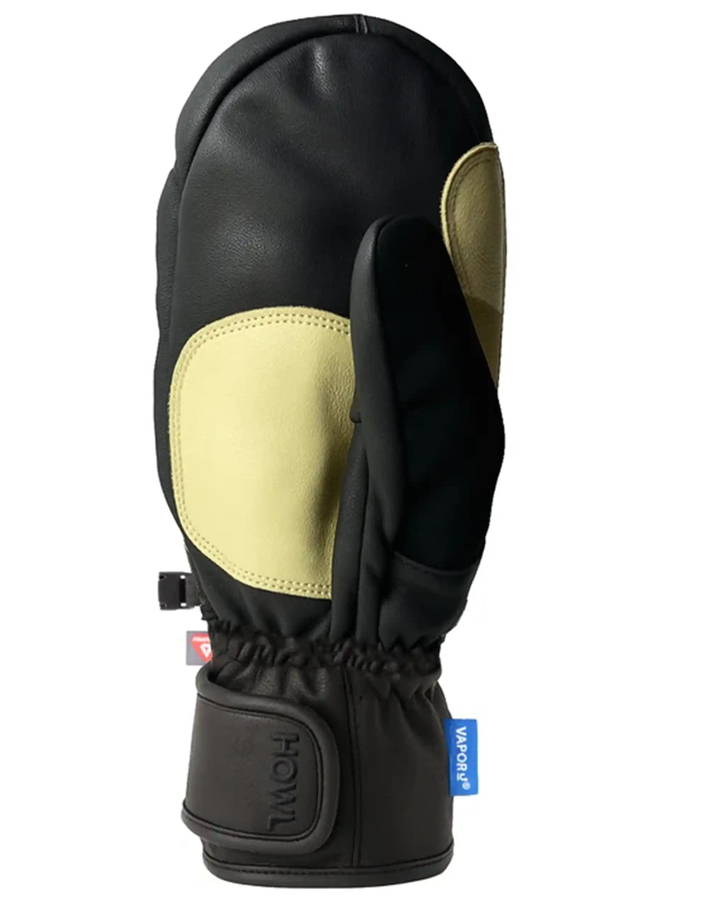 HOWL Sexton Mitt - Black Gloves and Mitts – view 3