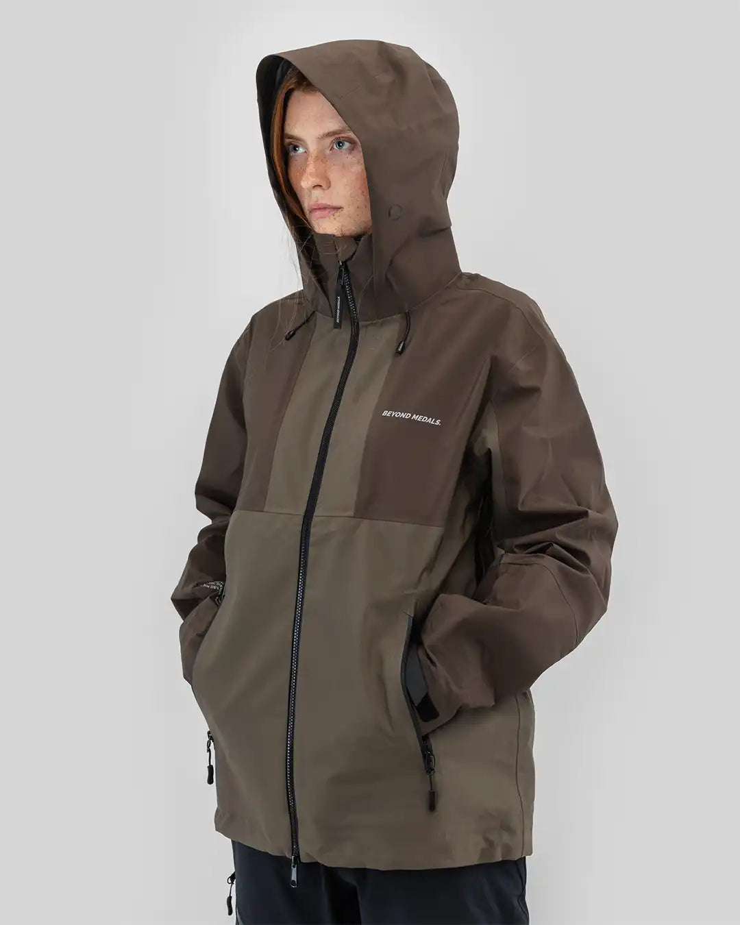 Manteau Neige Tech 3L - Brown