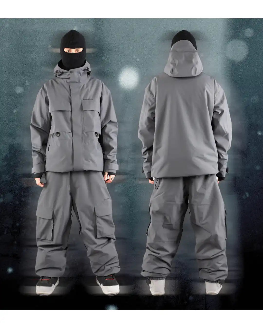 Manteau Neige Cargo 2L - White