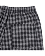 Short Plaid - Black par FROSTED – vue 3