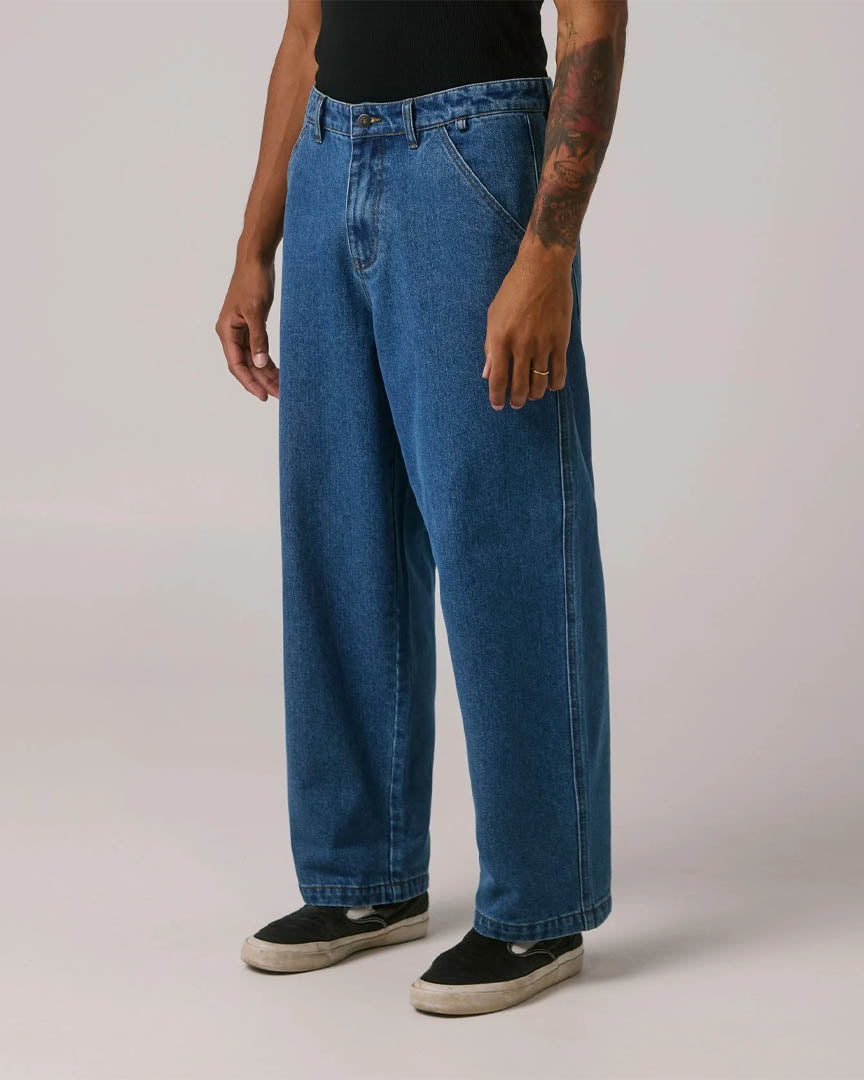 Reynolds Denim Jeans - Worn Blue