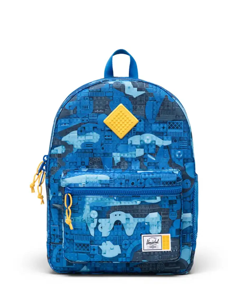 Lego Heritage Kids Backpack - Abstract Bricks Blue
