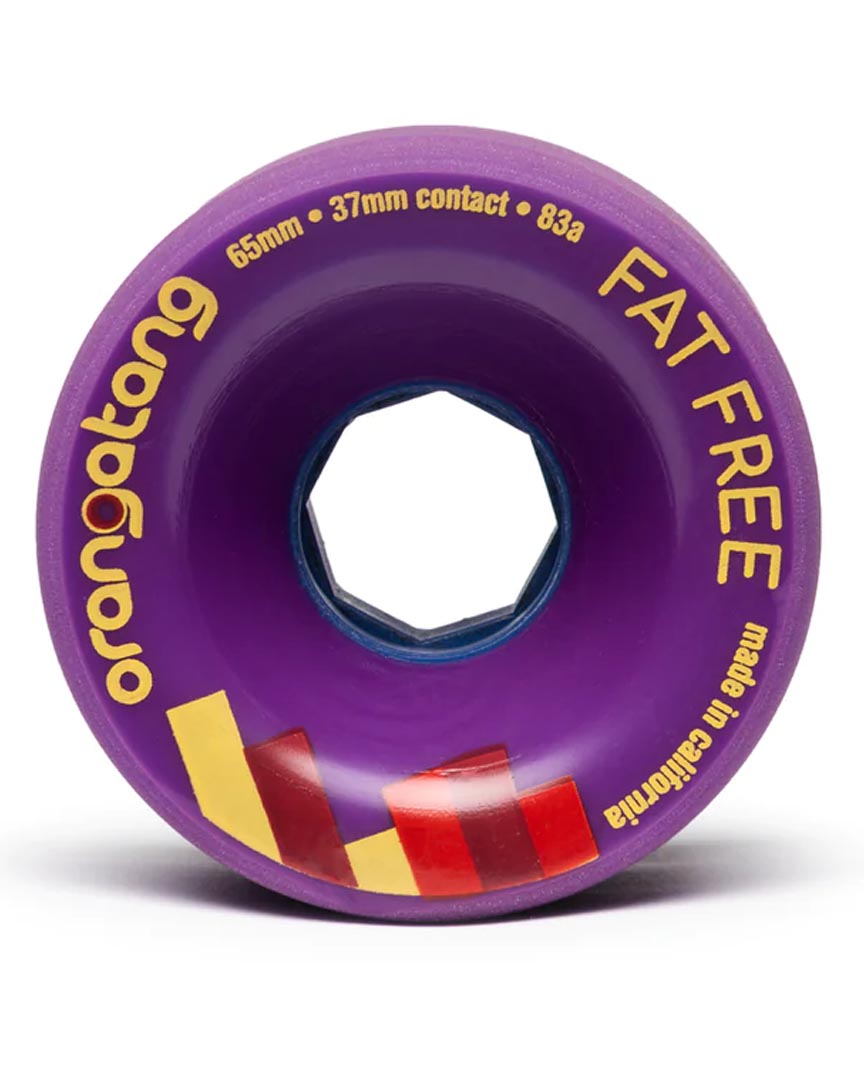 Roues de longboard Fat Free - Purple