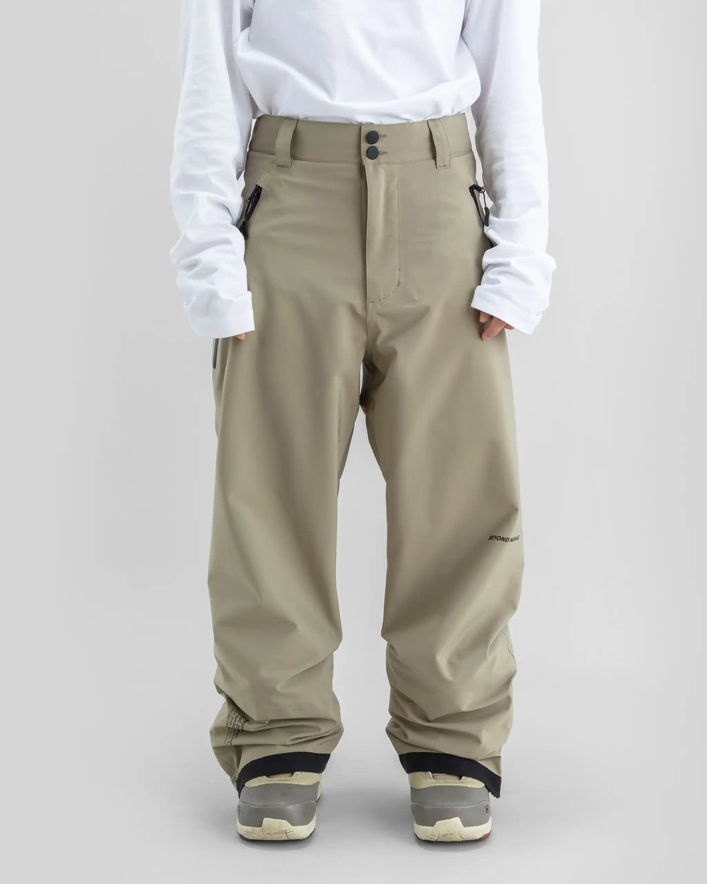 BEYOND MEDALS Omni Snow Pants - Beige – view 3