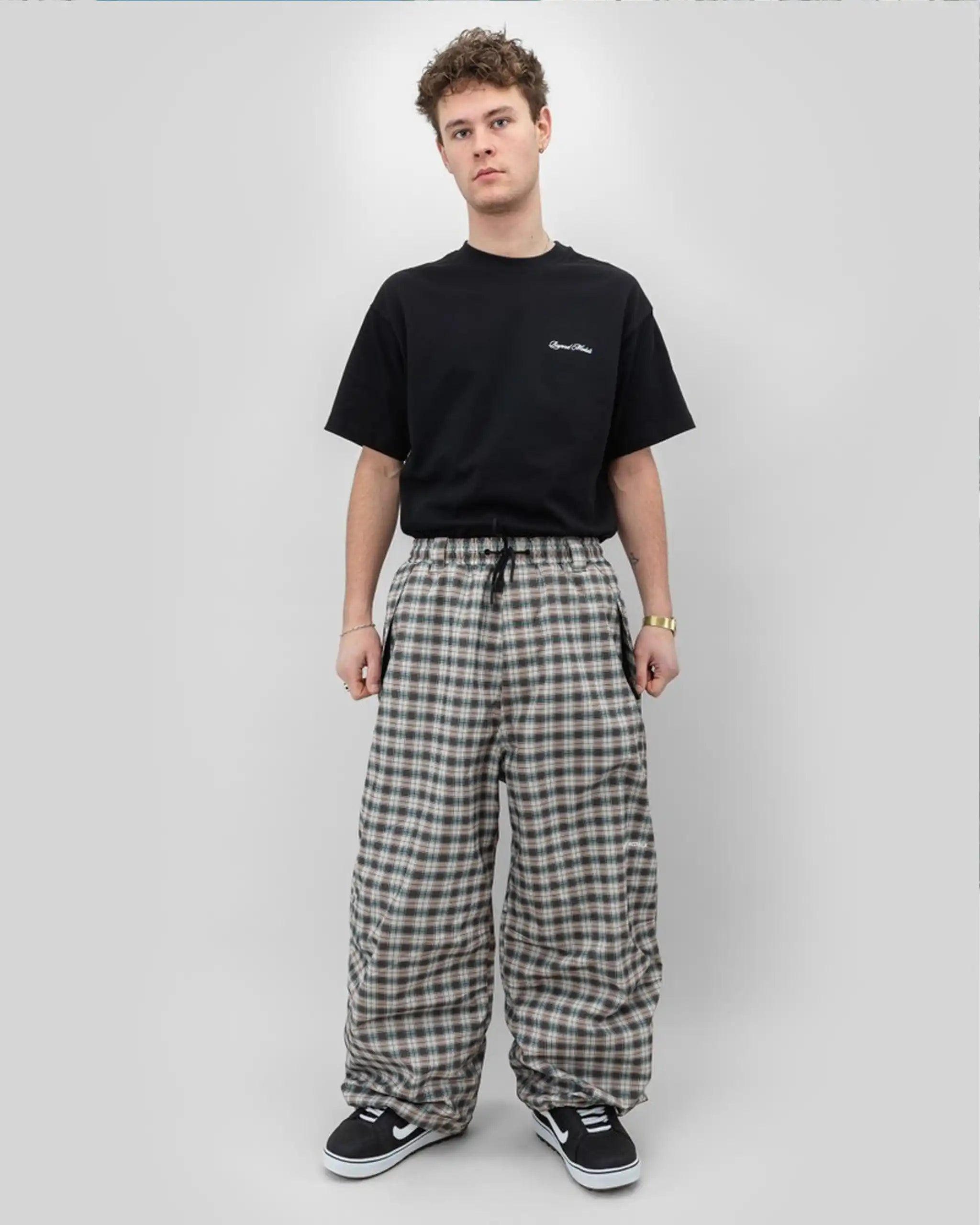 Park Print 2L Snow Pants - Light Beige