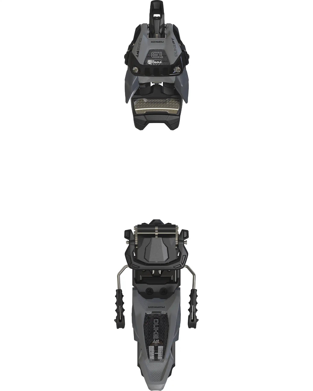 MARKER Duke Pt 13 Ski Bindings - Grey/Black 2027 – view 3