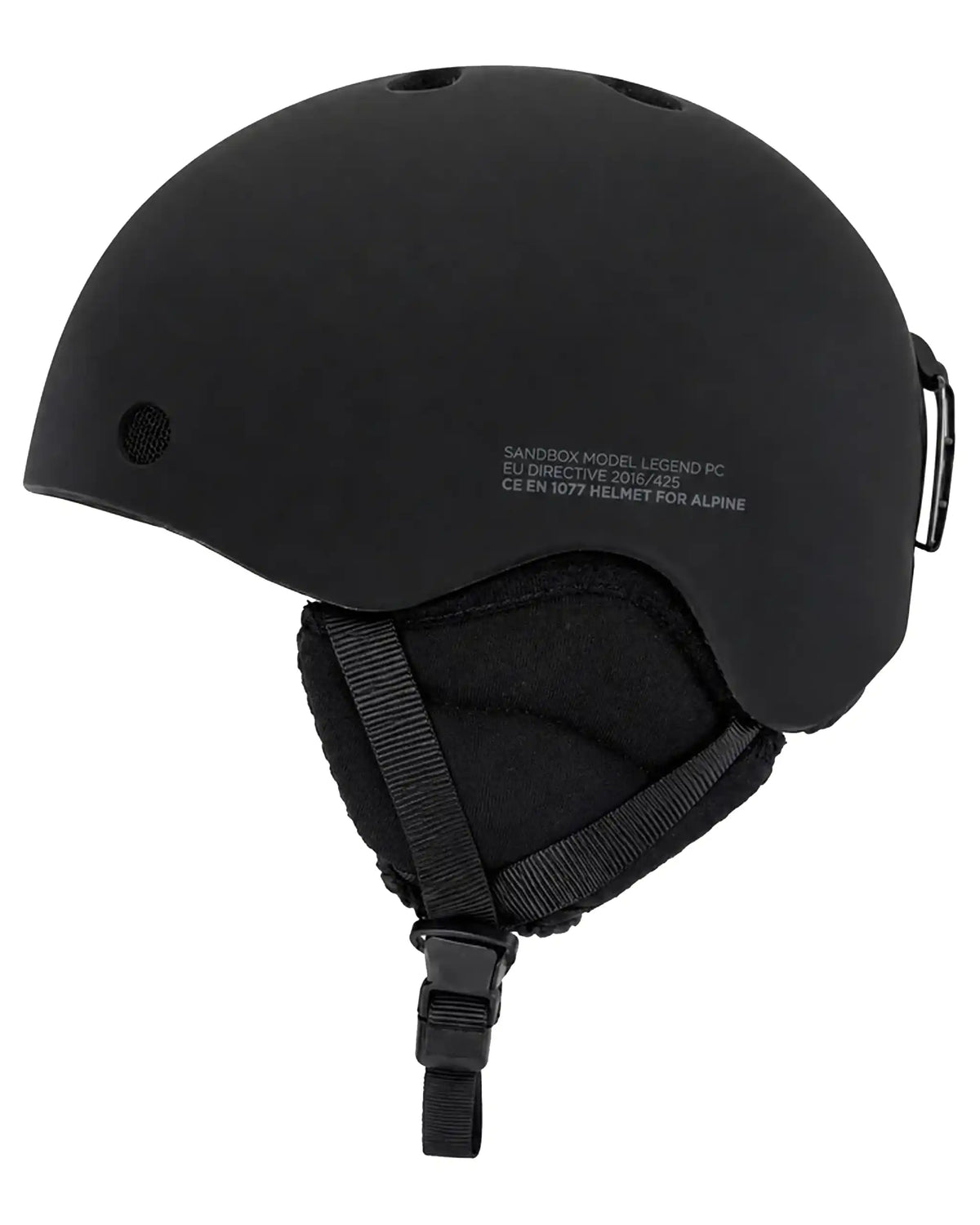 SANDBOX Legend X Winter Helmet - Black – view 3