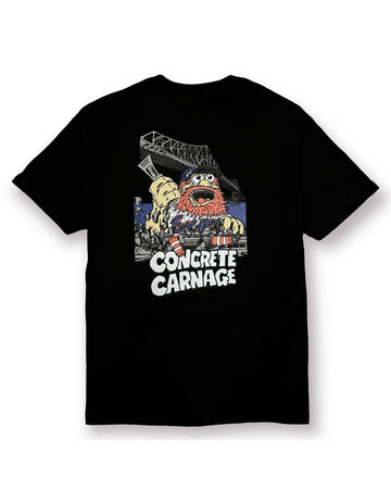 Concrete Carnage T-Shirt - Black