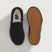 Kids Classic Slip-On Shoes - Black/Black