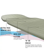 Tesseract 2 Spectra Longboard Deck