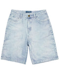 Wavy Baggy Shorts - Sunfaded Blue