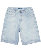 Wavy Baggy Shorts - Sunfaded Blue