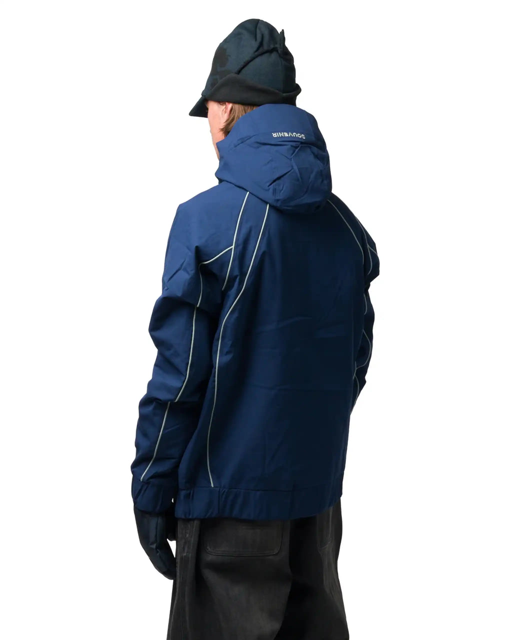 Manteau Neige Insulated Track Jacket - Navy par SOUVENIR – vue 4