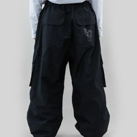 Park Cargo Snow Pants - Black
