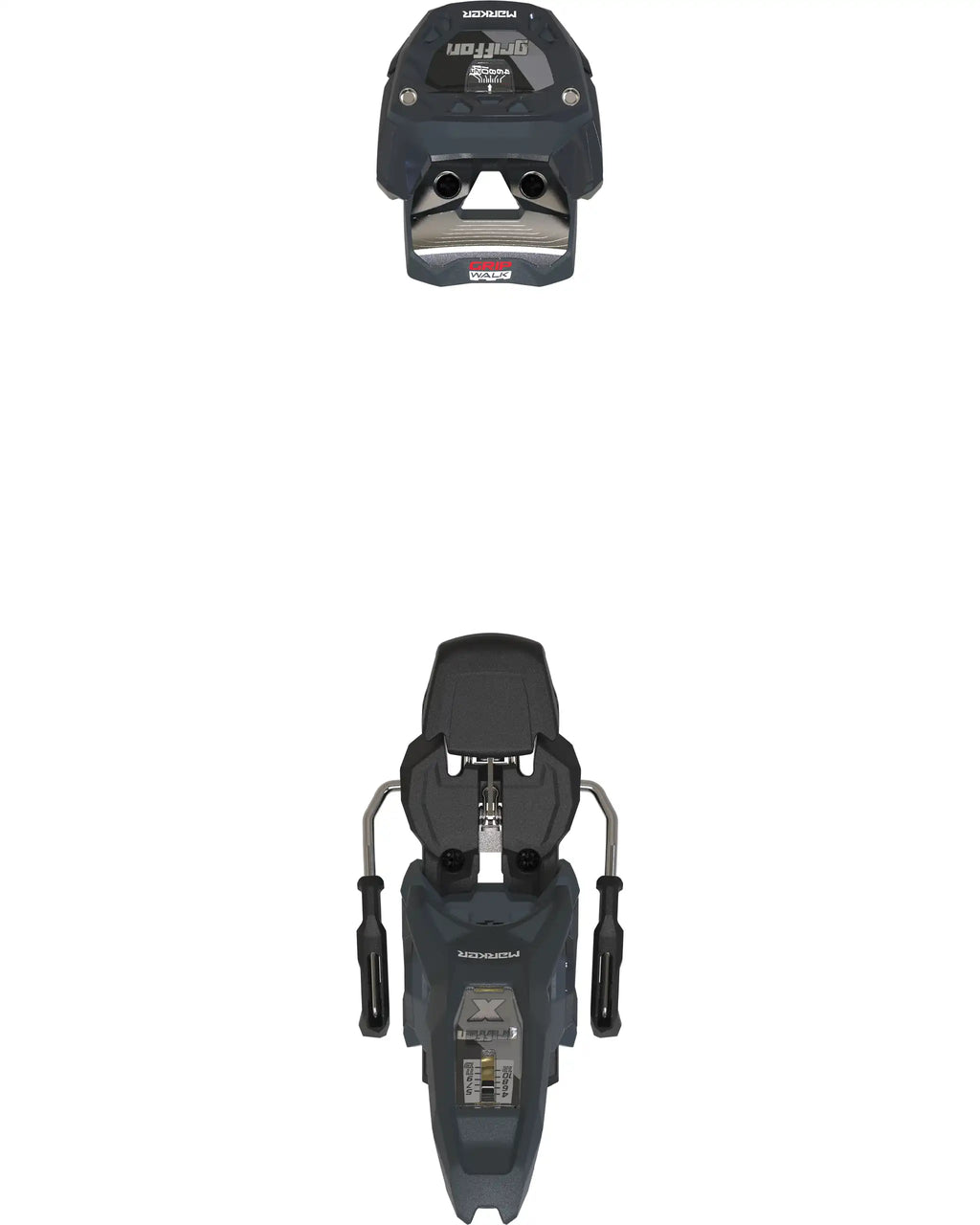 MARKER Griffon X Mwerks 13 Ski Bindings - Graphite/Black 2027 – view 3