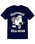 Certifried Egg Head T-Shirt - Navy