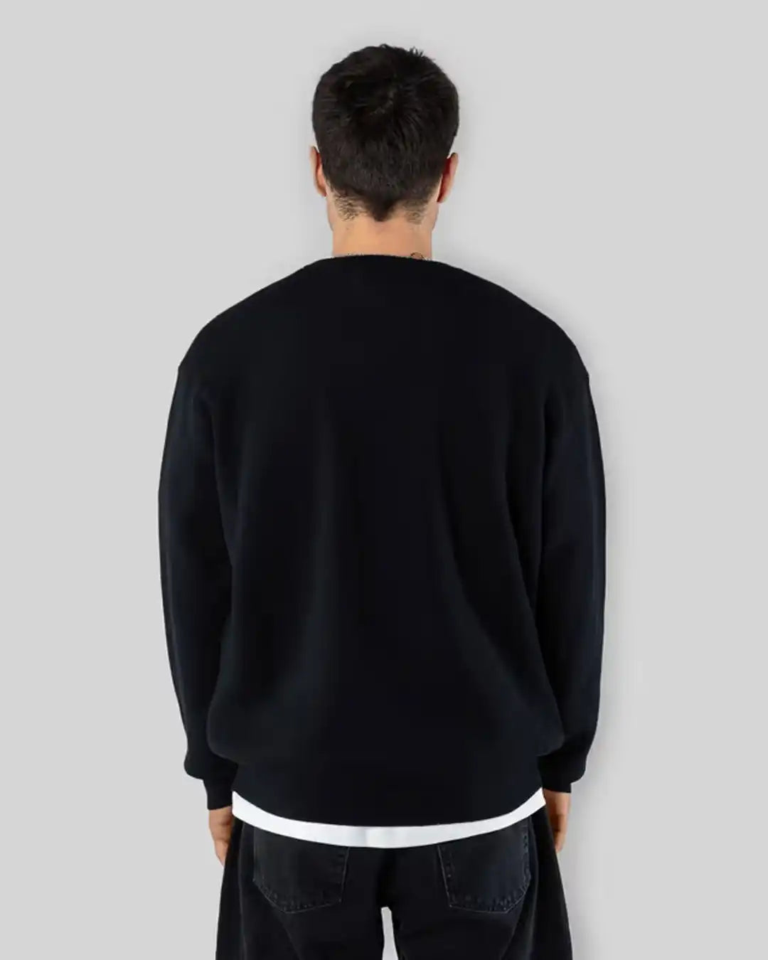 Cotton Ouaté Jacquard Knit - Black