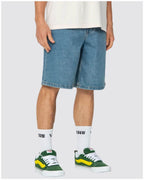 Short Check-5 Baggy Denim - Stonewash Blue