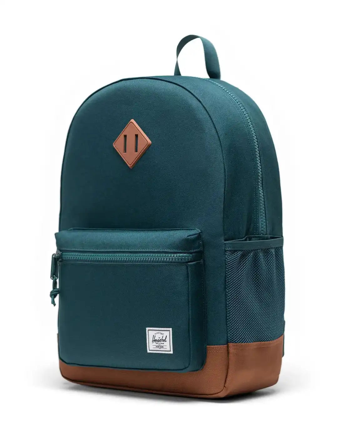 Heritage Youth Backpack - Dark Sea/Saddle Brown