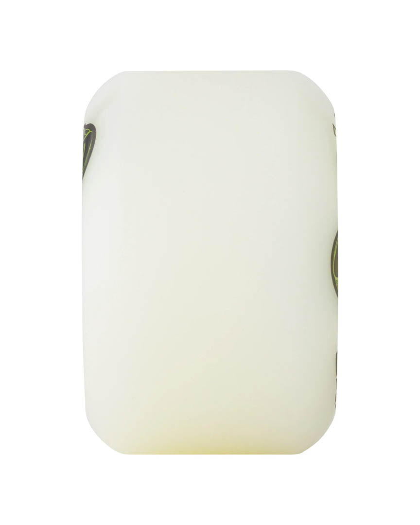 Roues De Skateboard Team Line Original White Hardline 99A - Yellow/Green