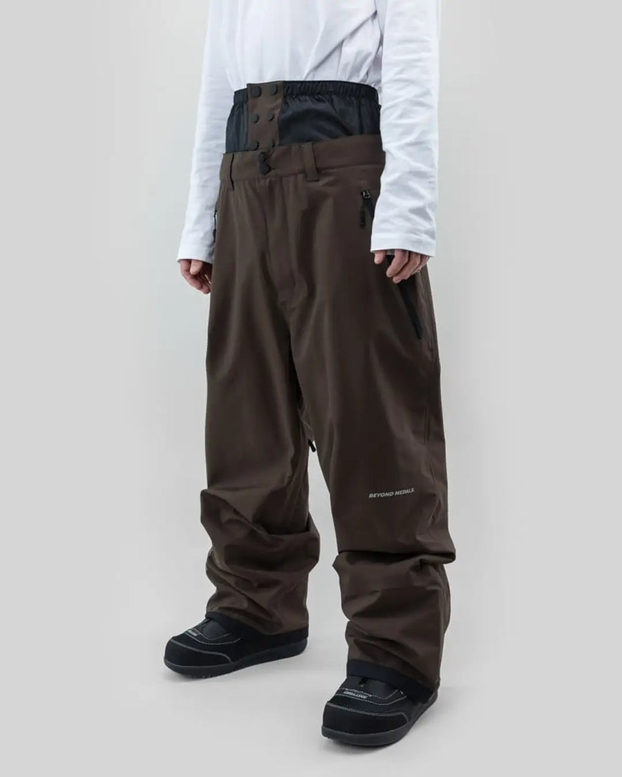 Ommi 3L Snow Pants - Brown