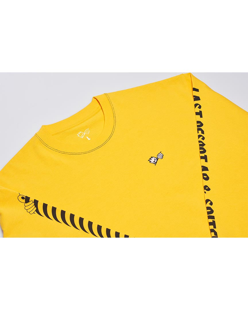 T-shirt manche longue Last Resort X Spitfire - Yellow