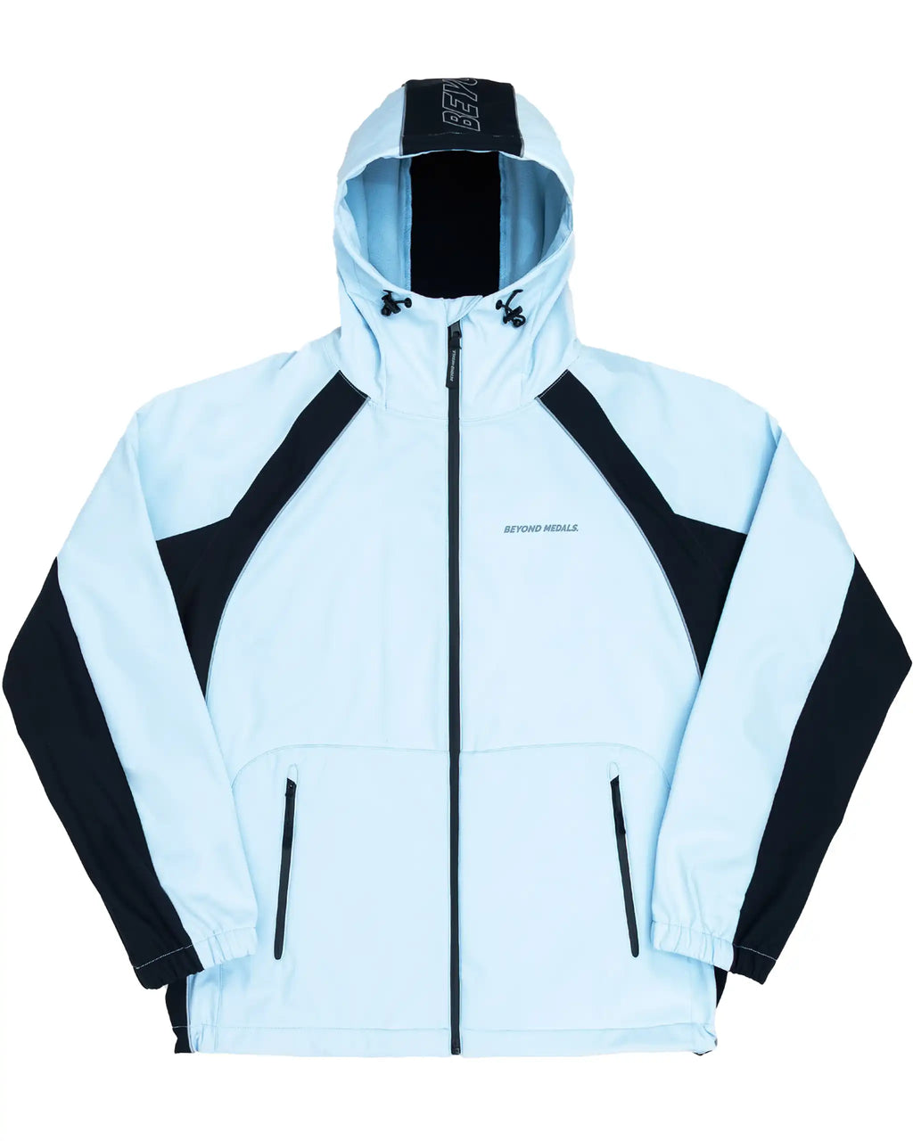 BEYOND MEDALS Softshell Jacket Winter Jacket - Light Blue