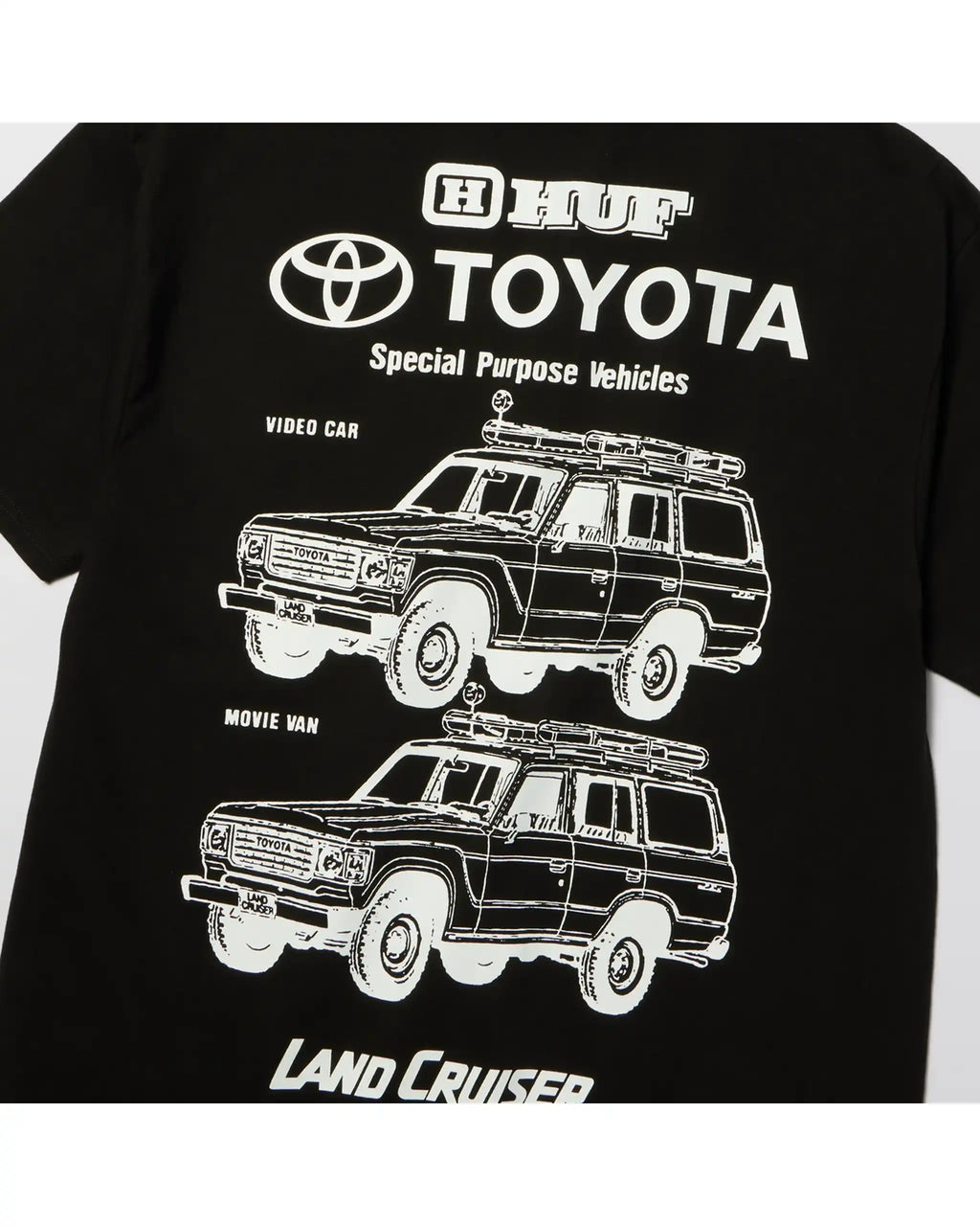 HUF X Toyota Land Cruiser Special T-Shirt - Black – view 3