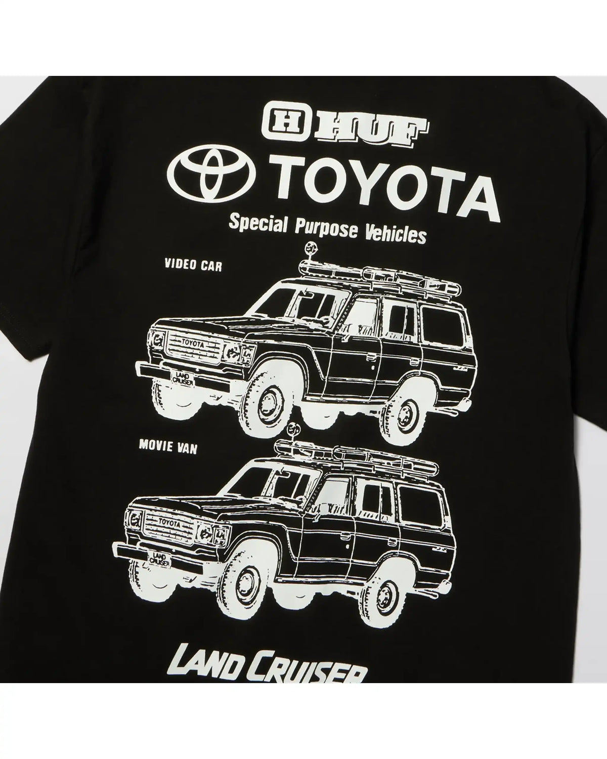 HUF X Toyota Land Cruiser Special T-Shirt - Black – view 3