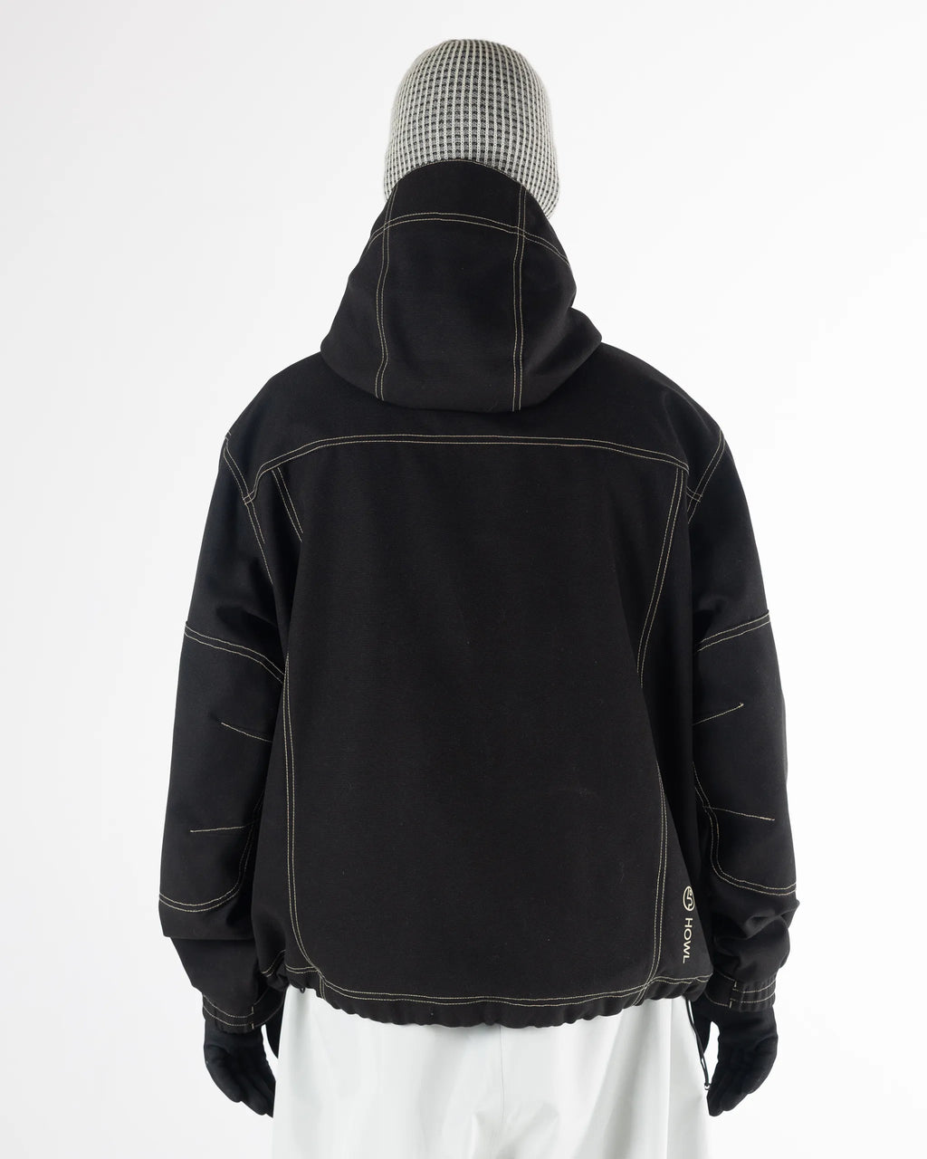 HOWL Workwear Public Winter Jacket - Black – view 4