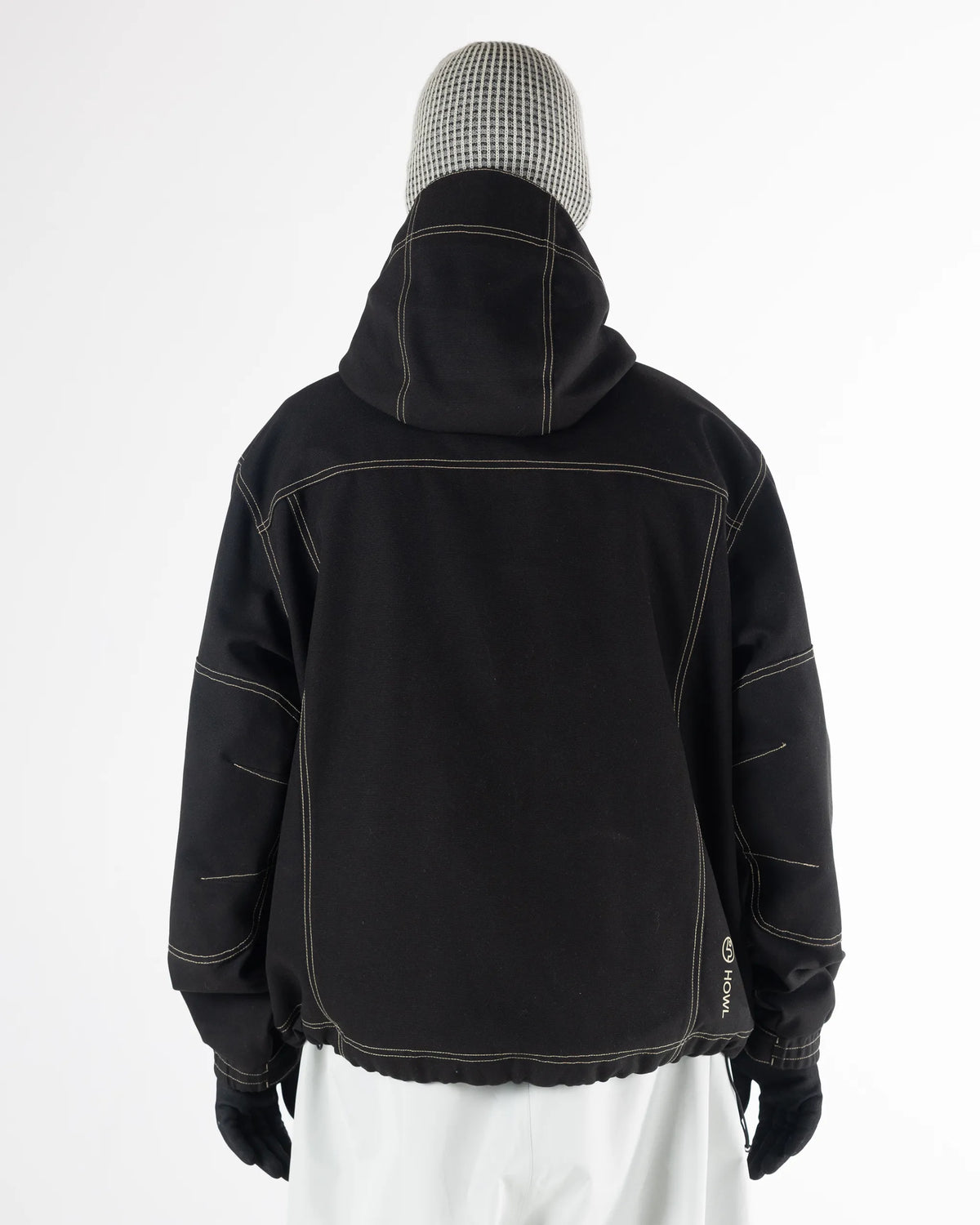HOWL Workwear Public Winter Jacket - Black – view 4