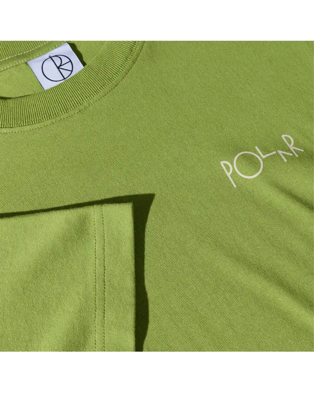 T-Shirt Contrast - Stroke Logo - Peridot