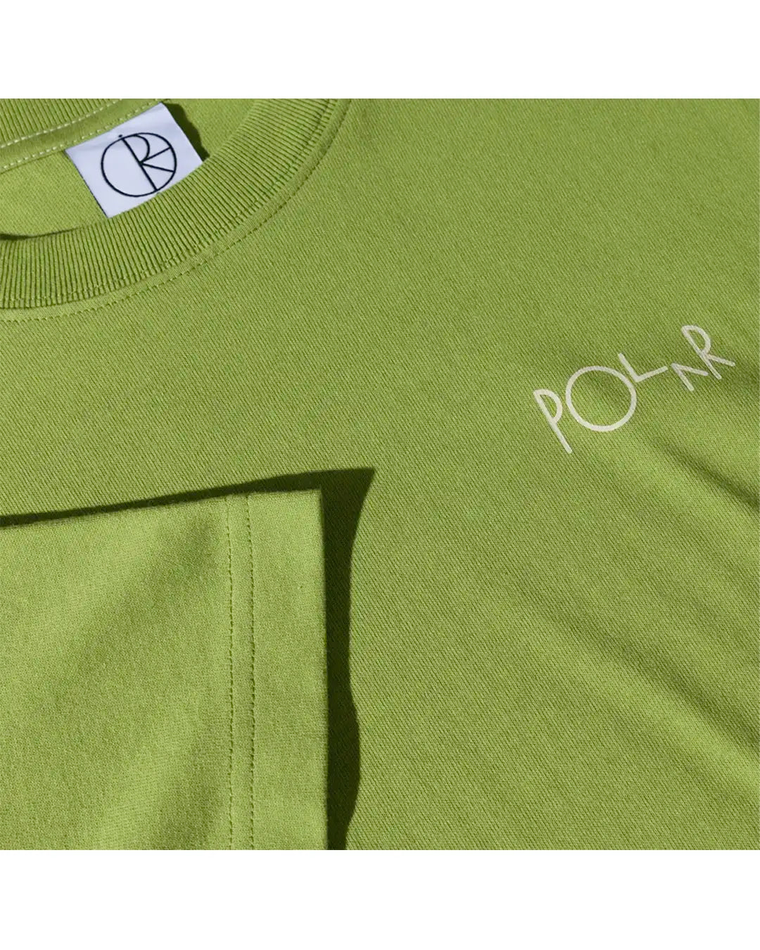 T-Shirt Contrast - Stroke Logo - Peridot