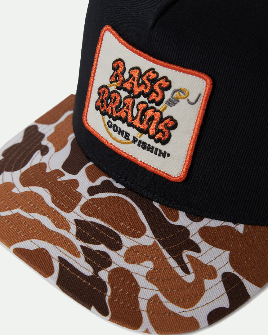 Casquette Brass Brains Gf Trucker - Camo/Black
