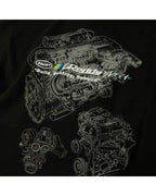 T-Shirt X Greddy Motors - Black