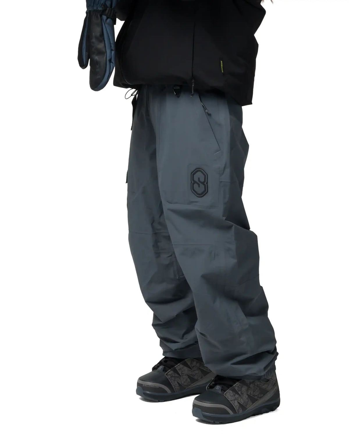 Pantalon de neige Pantalon Neige 3 Ply Ripstop Pant - Wolf Grey par SOUVENIR – vue 4