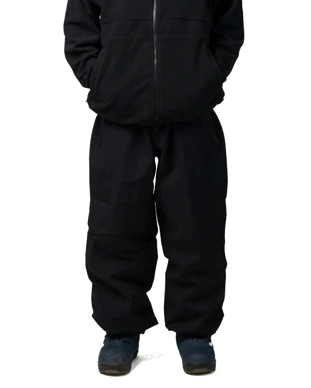 SOUVENIR Insulated Track Pant Snow Pants - Black – view 3